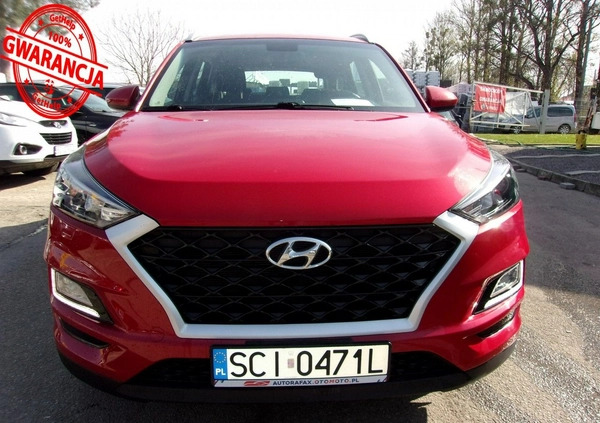 Hyundai Tucson cena 77500 przebieg: 51272, rok produkcji 2018 z Mielec małe 497